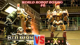 आज हम अंडरवर्ल्ड के प्रथम स्तर के बॉस को नष्ट कर देंगे - BIO War Vs MIDAS - World Robot Boxing #6