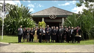 His Excellency officiates at the opening of the Pacific Prosecutors’ Association Conference.