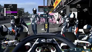 F1 2021 fastest pit stop