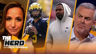 McCarthy pro day, Jets owner & Saleh argument rumors, Will the Patriots trade down? | NFL | THE HERD