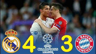 Real Madrid 4x3 Bayern Munich U.C.L Semi Final 2018 Extended Highlights Full HD