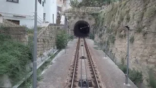 🇮🇹 FUNICULAR (TIMELAPSE) | ANM Napoli (Naples) Funicolare Centrale: Piazza Fuga ➔ Augusteo