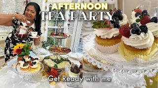 How to create a Beautiful AFTERNOON TEA PARTY at home #teaparty #afternoontea  #teatimesnacks