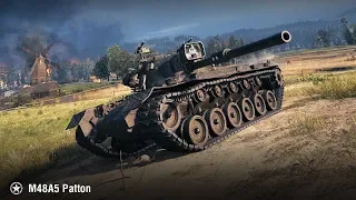 M48A5 Patton | 10k урона на Орловском выступе