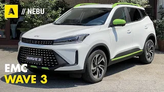 EMC (Eurasia Motor Company) Wawe 3 | Il primo SUV del nuovo marchio ITALIANO di produzione CINESE