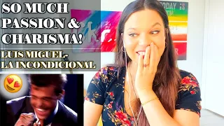 First Time Hearing Luis Miguel - La Incondicional | Reaction Video