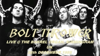 Bolt thrower (UK) Live @ The Barrel Organ, Birmingham.UK. 28th December 1988