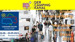 Messerundgang Caravan Salon | Wohnwagen Neuheiten 2024 | Überraschende Innovationen!