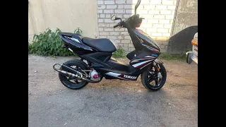 Yamaha Aerox/Тюнинг стокового скутера.