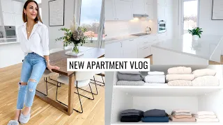 NEW APARTMENT VLOG | Lots Of Organizing & New Furniture Updates | Annie Jaffrey