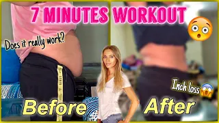 i tried lucy's 7 minutes workout for 7 days and here's what happened