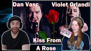 Dan Vasc ft. Violet Orlandi | They Sung So Well Together! | Kiss From a Rose Reaction