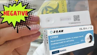 how to you use rapid test kit for covid-19/antigen test kit by Blain adventures