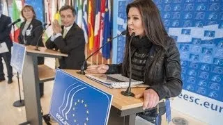 Ukraine on fire- Ruslana in Brussels & my press conference with President Malosse