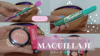 Kit de maquillaje súper básico para principiantes