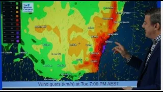 Stormy low for Sydney will weaken as it moves to NZ this Friday