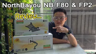 รีวิว NorthBayou ขาตั้งจอ NB F80 Gas Spring และ แท่นวางโน๊ตบุ๊ค FP2