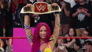 Sasha Banks gana su primer Campeonato Femenino de Raw - WWE Raw 25/07/2016 (En Español)