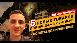 Обзор топ-5 новых товарных бизнес идей для продаж в сентябре 2018