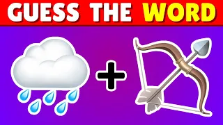 Can You Guess The WORD By Emoji | Emoji Quiz Challenge