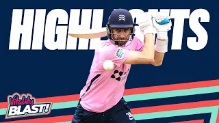 Highest EVER Run Chase! | Surrey v Middlesex - Highlights | Vitality Blast 2023