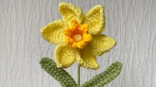 How to crochet daffodils | crochet daffodils #lovecrochet