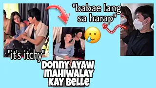 "Babae lang sa harap?" Donny natagpuang ayaw mahiwalay kay Belle (haha) || Donbelle