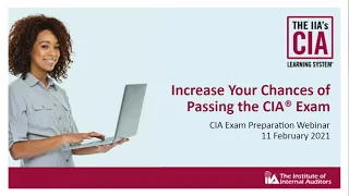 Webinar: Increase Your Chances of Passing the Certified Internal Auditor (CIA) Exam