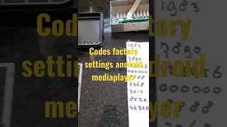 code factory settings android carplayer password hard setting reset multimedia radio