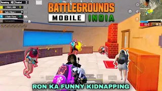 BGMI | SUPER FUNNY RON KA KIDNAPPING BHARI PADA ENEMIES KO