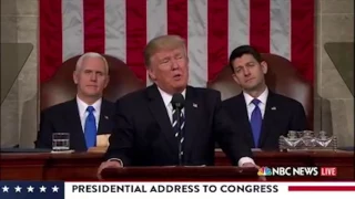 Megan Crowley at Presidential Address to Congress - John F. Crowley