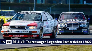 MOTOR TV22: RE-LIVE DTM Classic Oschersleben Tourenwagen Legenden Rennen 1 2022 | ADAC GT Masters