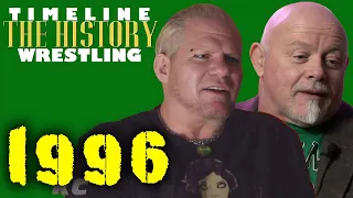 Timeline WRESTLING | 1996 | Kevin Sullivan (WCW) & Raven (ECW)