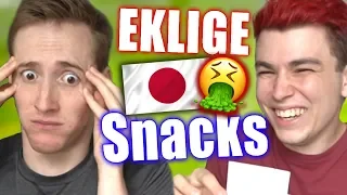 Nicht vor dem Essen schauen: Ekelhafte japanische Snacks (mit Malternativ)