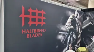 SHOTSHOW 2024, Halfbreed blades is bringing the heat and wrecking ball with these blades! Awesome!