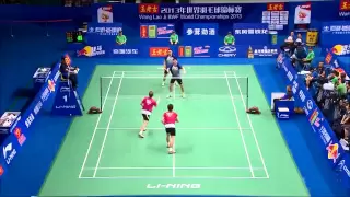 Top 20 doubles rallies bwf world championships 2013