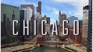 Chicago City 🏙️ Views in 4K 🇺🇸 | Beautiful Skyline | River walk | Millennium Park | Cloud Gate |