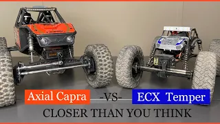 Axial Capra vs ECX Temper Gen 2 - Closer than you think