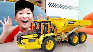 Yejun Assembles Truck Block Car Toys | Build Lego Technic