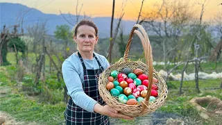 Easter Joy: Roasted Lamb and Egg Decorating 🌷🍖