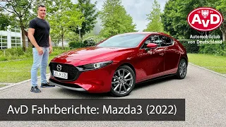 AvD Fahrberichte: Mazda 3 (2022) - Der kleine Haifisch