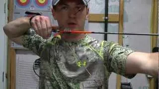 Archery form - Anchor point