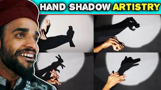 Villagers React To Hand shadow Performance For First Time ! Tribal People React To Shadow Artists