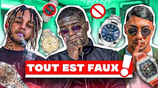 Zola, Maes, Ninho, les FAUSSES montres de rappeur ! #2