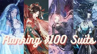 Ranking All $100 Suits ⭐️ Crystal in Light Hell Event ⭐️ Love Nikki Dress Up Queen