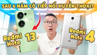 So sánh Redmi Note 13 và Redmi Note 4: sau 6 năm có tiếp nối huyền thoại?