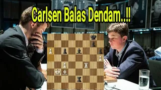 Pembalasan Carlsen || Magnus carlsen Vs vincent keymer || piala dunia catur 2023