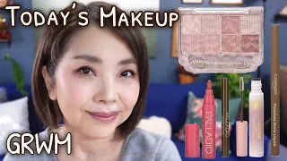 【57歳の今日のメイク】 キャンメイク プティパレットアイズ｜GRWM ｜Today's makeup 【50代メイク】