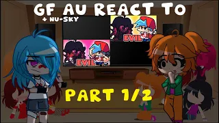 gf au + nu-sky react to EVIL gf vs bf| gya gacha (PART 1/2)