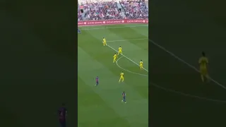messi goal vs Villarreal 2017